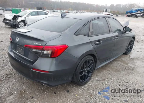 2022 Honda Civic Sport from USA, damaged, VIN 2HGFE2F5XNH566861